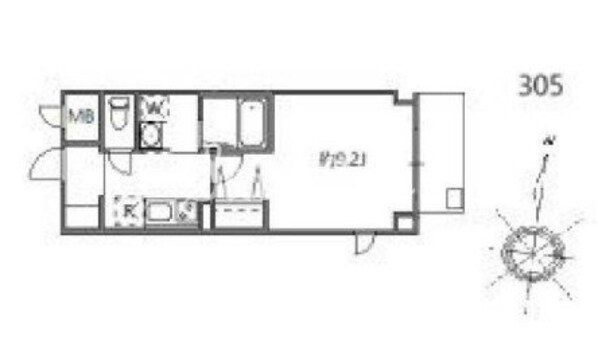 入谷さくらさくレジデンスの物件間取画像